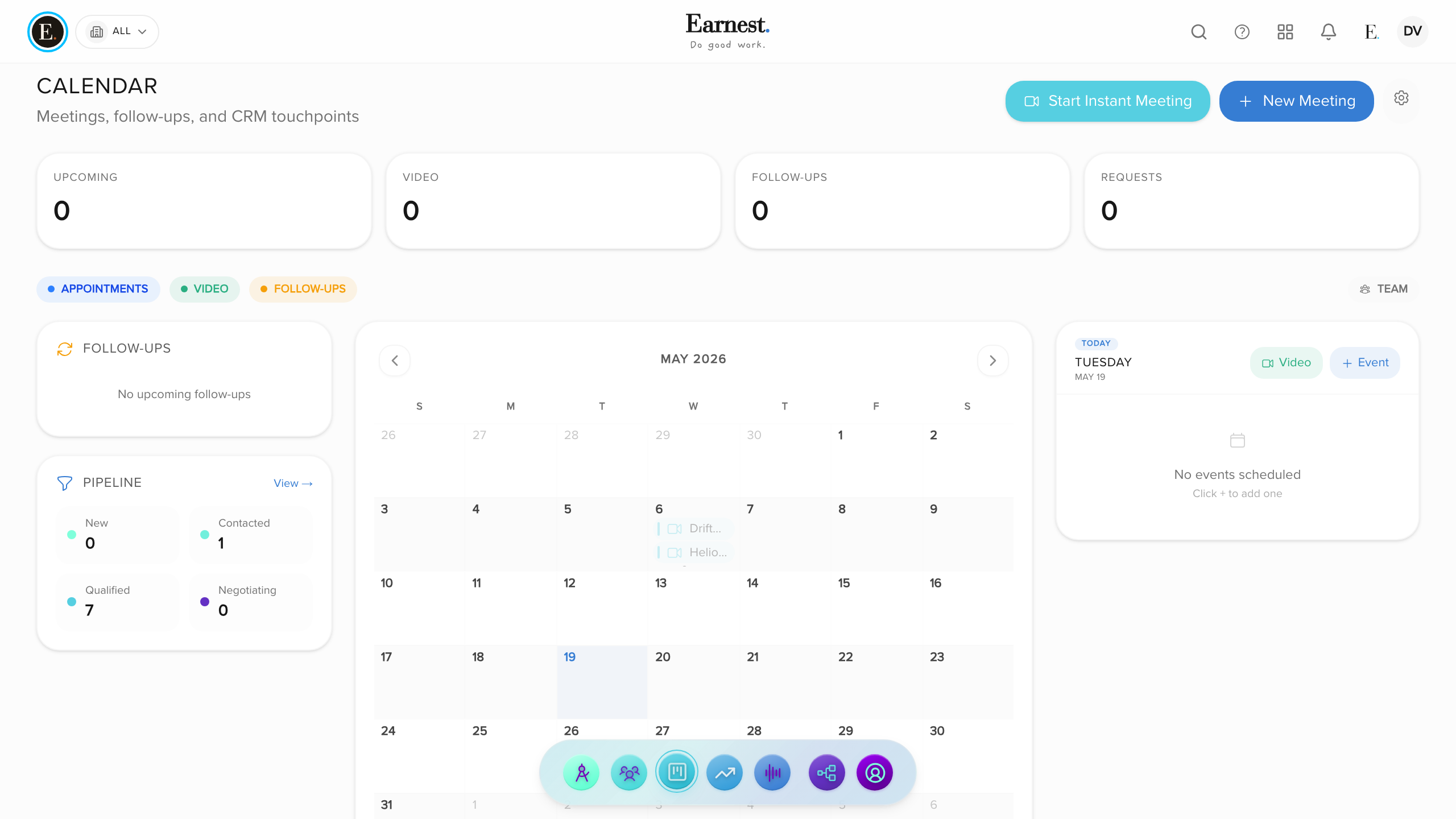 Meeting Recording & AI Recap inside Earnest